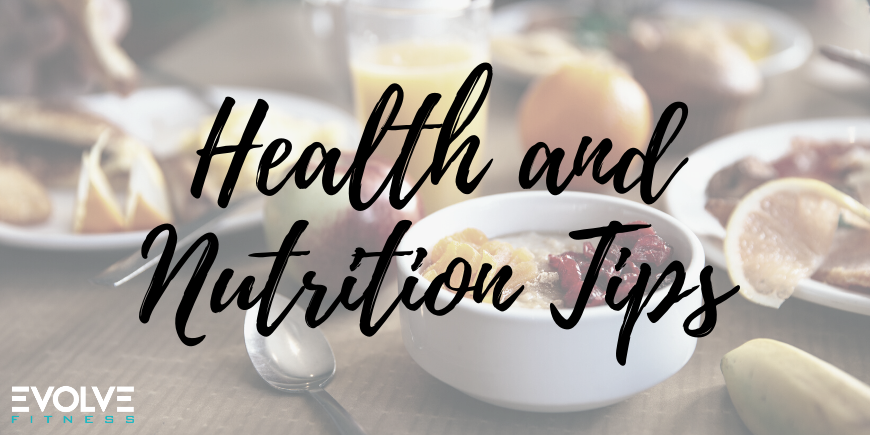 Health and Nutrition Tips