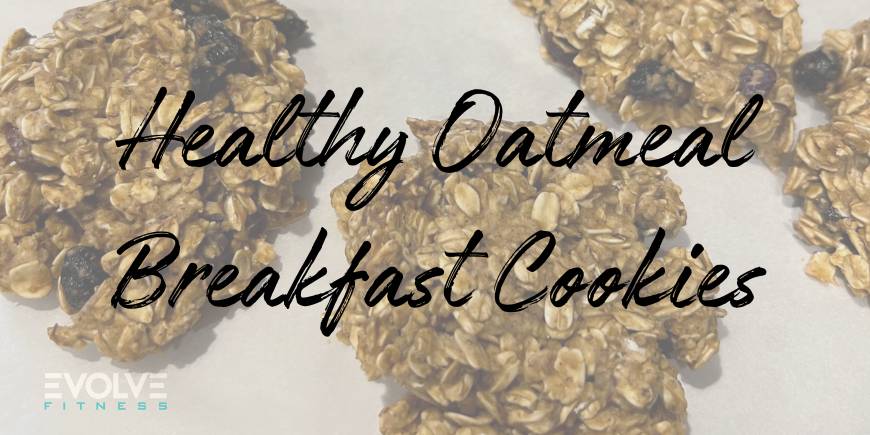 Healthy Breakfast Oatmeal Cookies